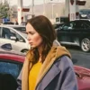 Disclosure Day Emily Blunt Grey Long Coat