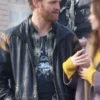Disclosure Day Wyatt Russell Leather Jacket