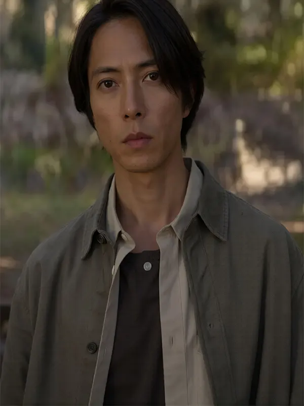 Drops of God Issei Tomine Gray Suede Jacket