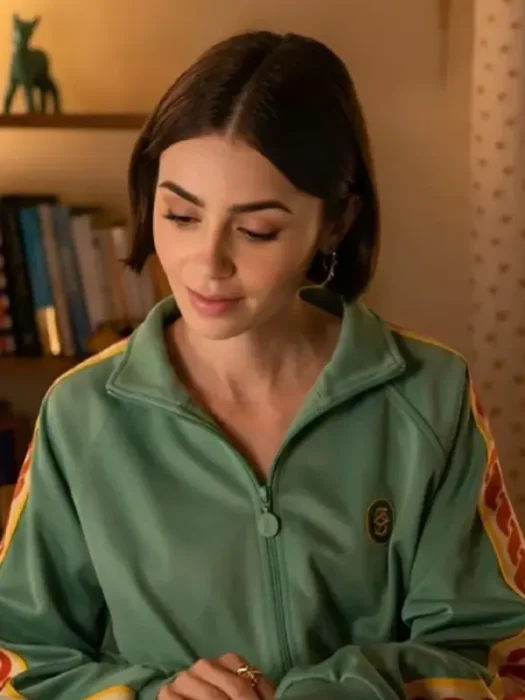 Emily In Paris Emily Cooper Green Jacket