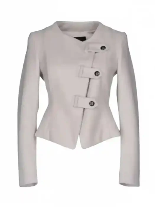 Emily In Paris Genevieve Off White Jacket