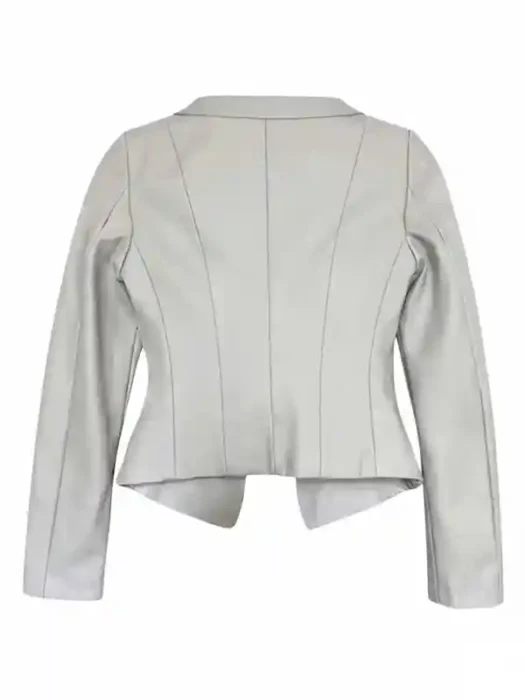 Emily In Paris Genevieve Off White Jacket Back