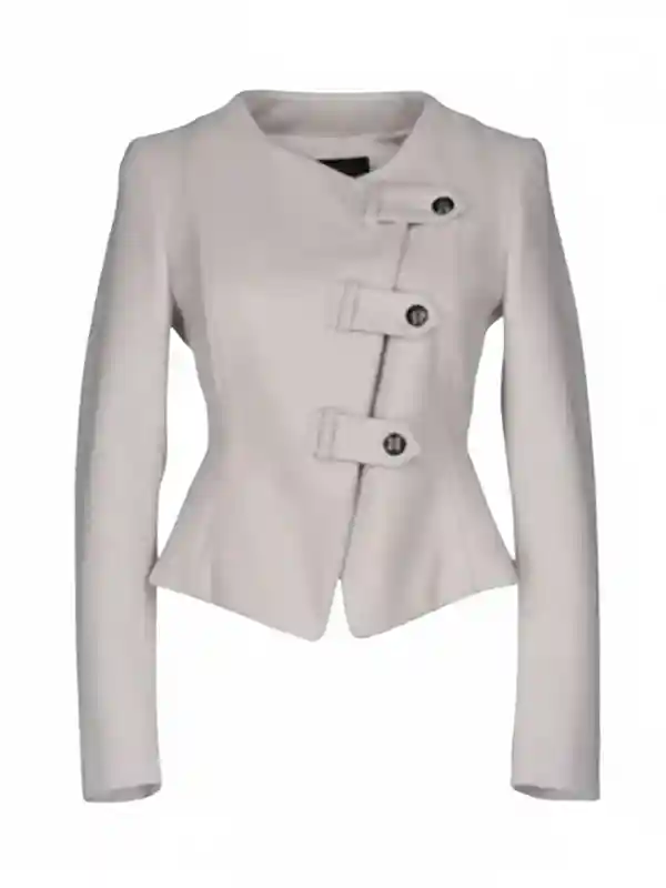 Emily In Paris Genevieve Off White Jacket