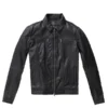 F Valentines Day Jake Cannavale Black Leather Jacket