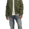 General Hospital Danny Morgan Green Cotton Jacket