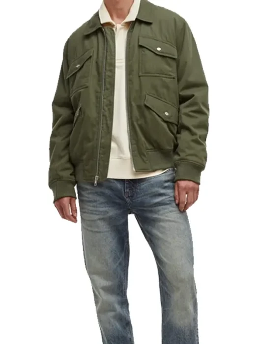 General Hospital Danny Morgan Green Cotton Jacket