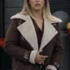 General Hospital Josslyn Jacks Brown Jacket