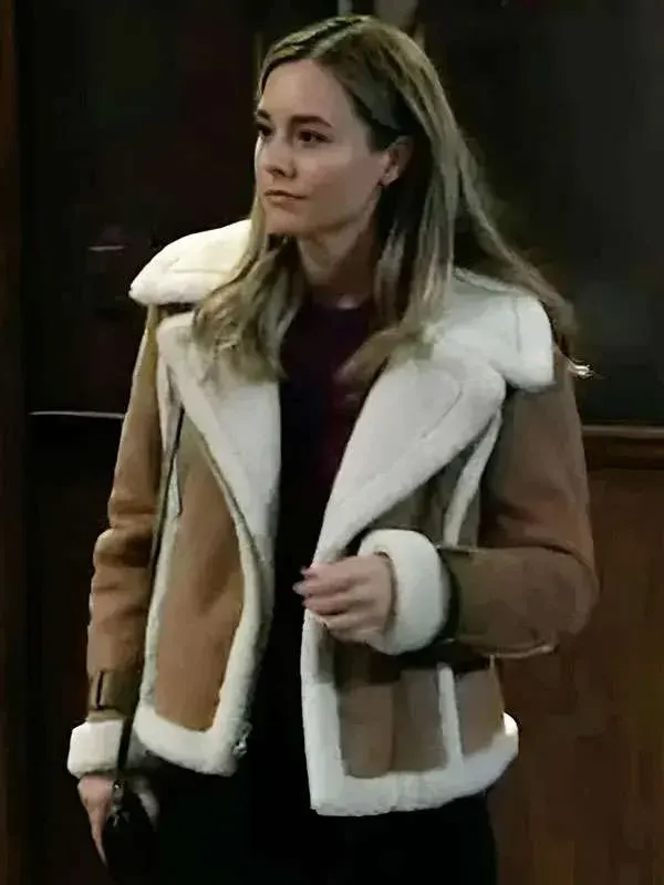 General Hospital Paige Herschell Brown Jacket