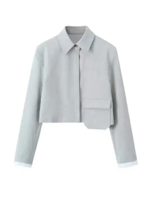 Genevieve Emily In Paris White Jacket