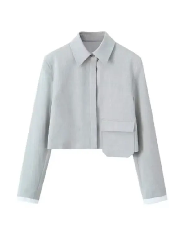 Genevieve Emily In Paris White Jacket