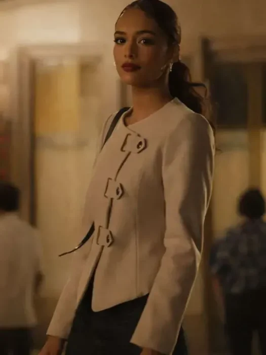 Genevieve Off White Jacket