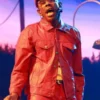 Grammy Tyler The Creator Red Leather Jacket