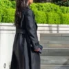 Harper Stern Industry Black Trench Coat