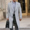 Here Comes the Flood Denzel Washington Grey Coat