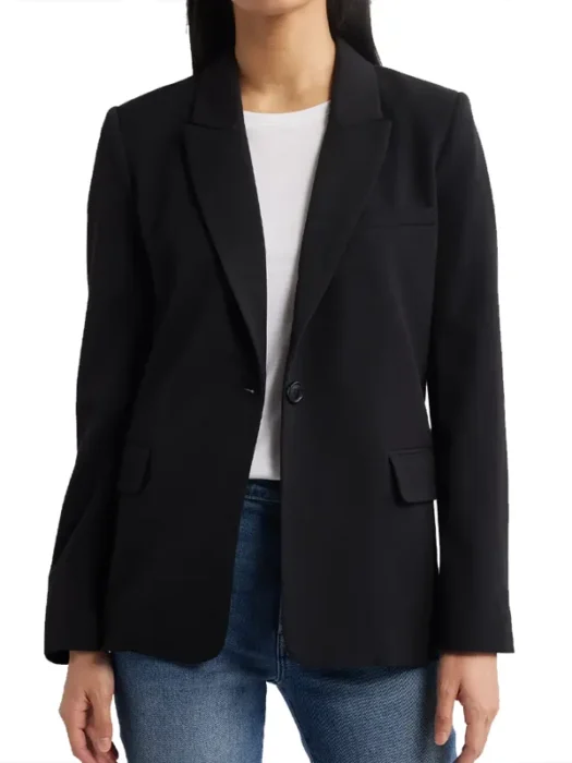 High Potential S02 Kelechi Watson Black Blazer