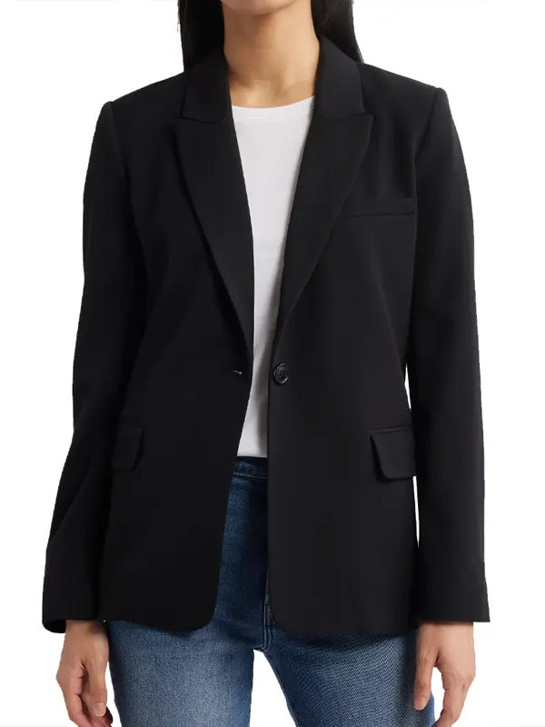 High Potential S02 Kelechi Watson Black Blazer