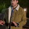 Home and Away Nicholas Cartwright Sherpa Brown Jacket