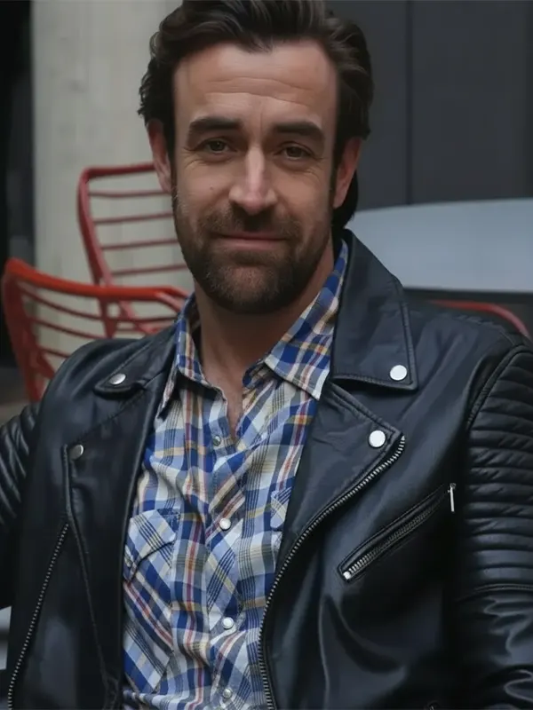 Home and Away Remi Carter Biker Black Jacket