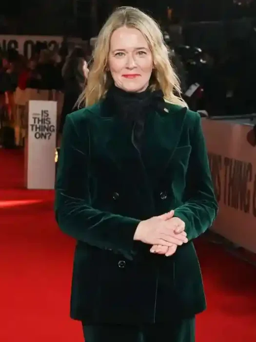 Is This Thing On UK Gala Screening Edith Bowman Green Blazer