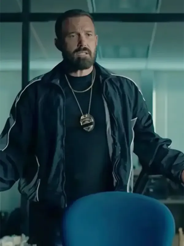 JD Byrne Tactical Black Track Jacket