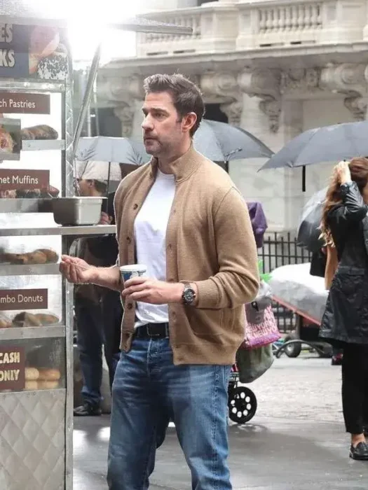 Jack Ryan Movie Wool Beige Jacket