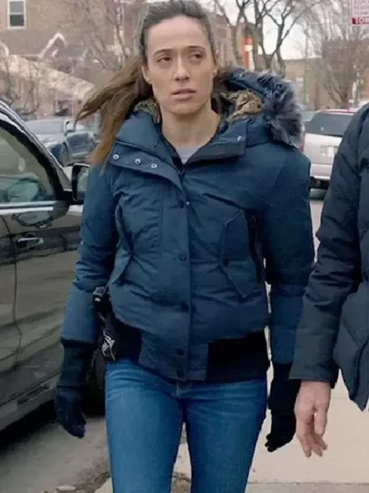Kim Burgess Chicago PD Blue Jacket