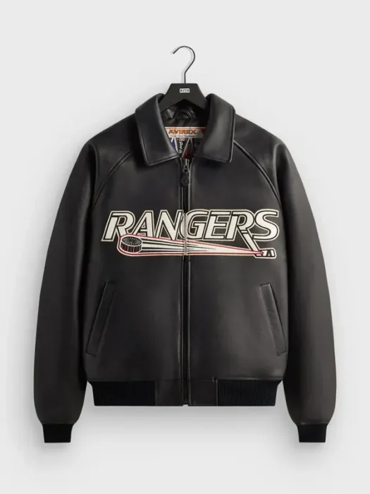 Kith & AVIREX for the New York Rangers Bomber Jacket