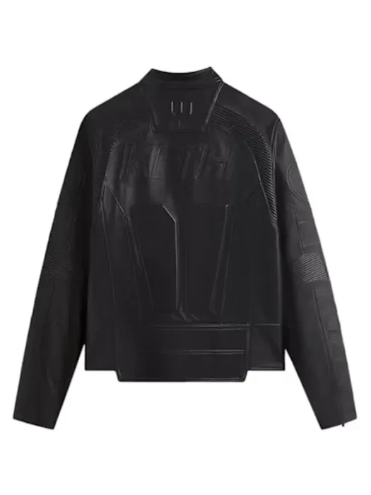 Kith x Batman Wayne Industries Moto Jacket Back