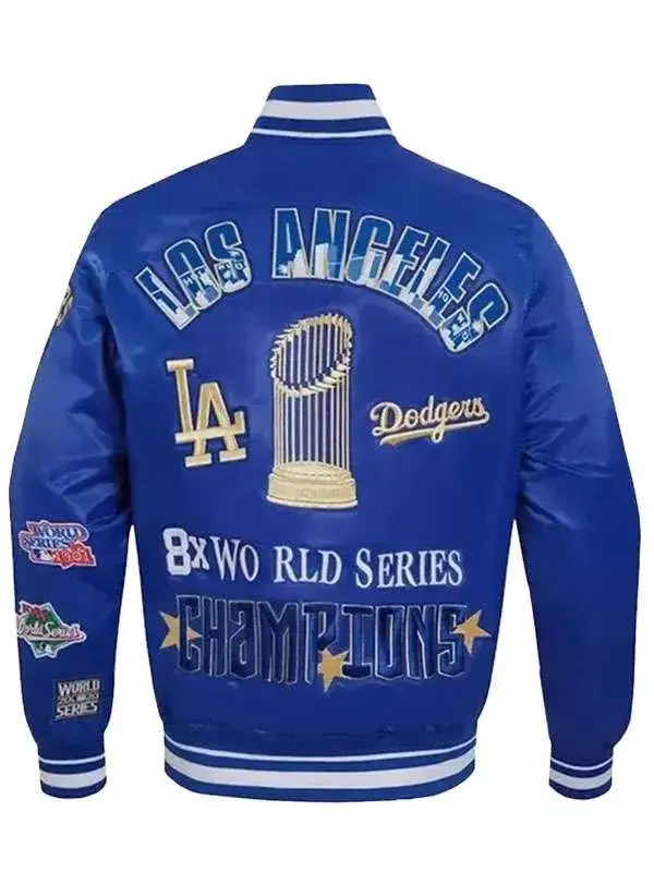 LA Blue Legacy Championship Varsity Jacket