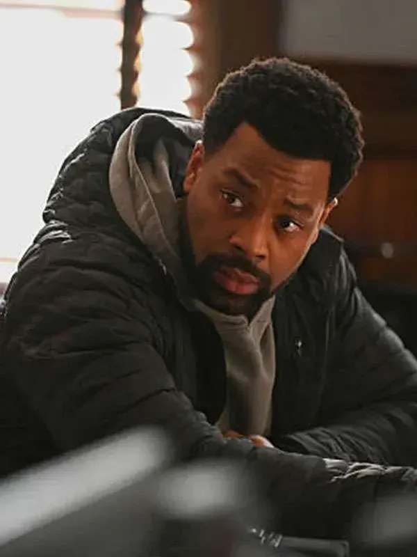 LaRoyce Hawkins Chicago PD Black Puffer Jacket