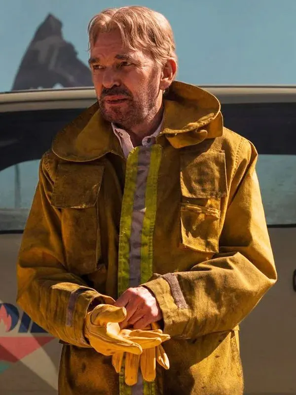 Landman S01 Tommy Norris Brown Jacket