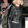 Lucky Anya Taylor Joy Leather Black Jacket