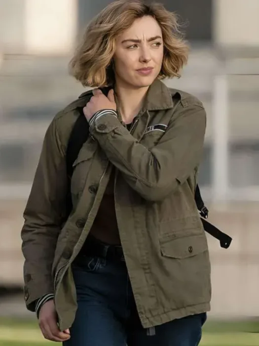 Maddie Nears School Spirits S03 Green Jacket