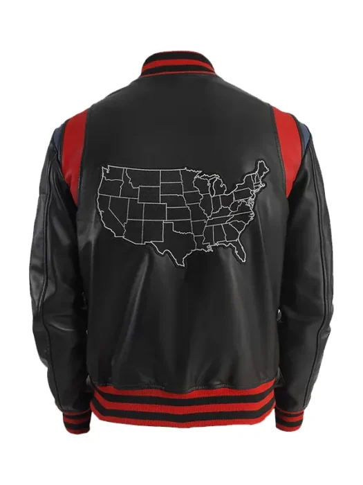 Mens_Liberate_USA_Black_Leather_Varsity_Jacket_Back