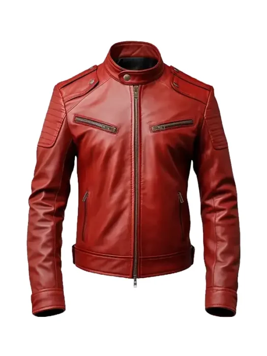 Mens_Red_Leather_Biker_Jacket
