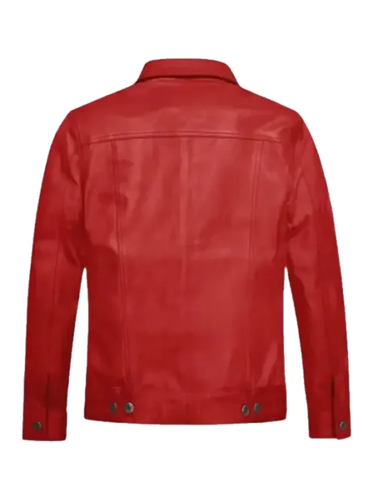 Mens_Red_Trucker_Leather_Jacket_Back
