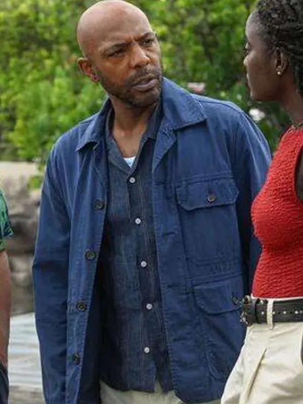 Mervin Wilson Death in Paradise Blue Jacket