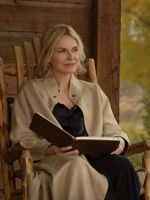 Michelle Pfeiffer The Madison Wool Coat