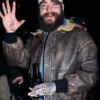NY Post Malone Shearling Leather Jacket