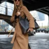 New York City 2026 Olivia Ponton Brown Coat