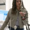 Nyla Harper The Rookie S08 Grey Jacket