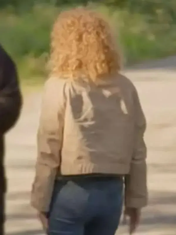 Paula Burrows Animal Control S04 Cotton Jacket Back