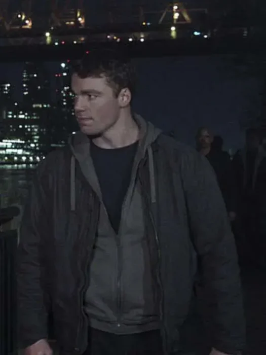 Peter Sutherland The Night Agent Grey Jacket