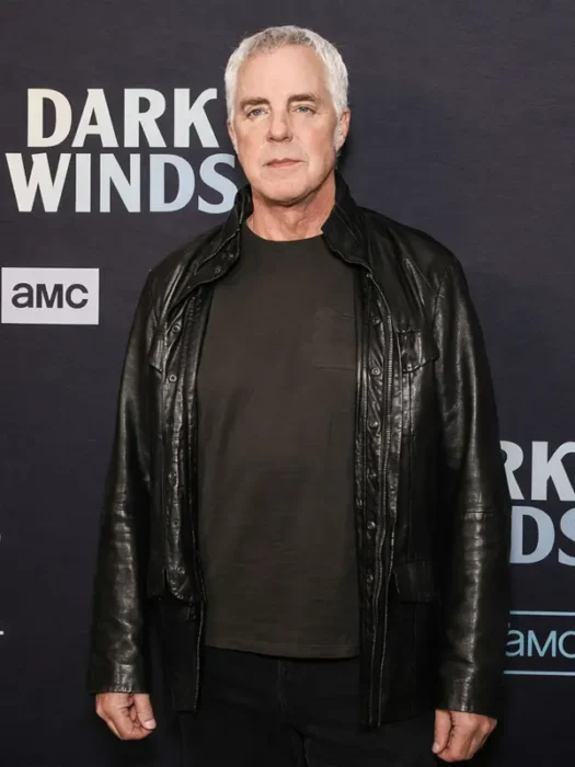 Premiere Dark Winds S04 Titus Welliver Leather Jacket