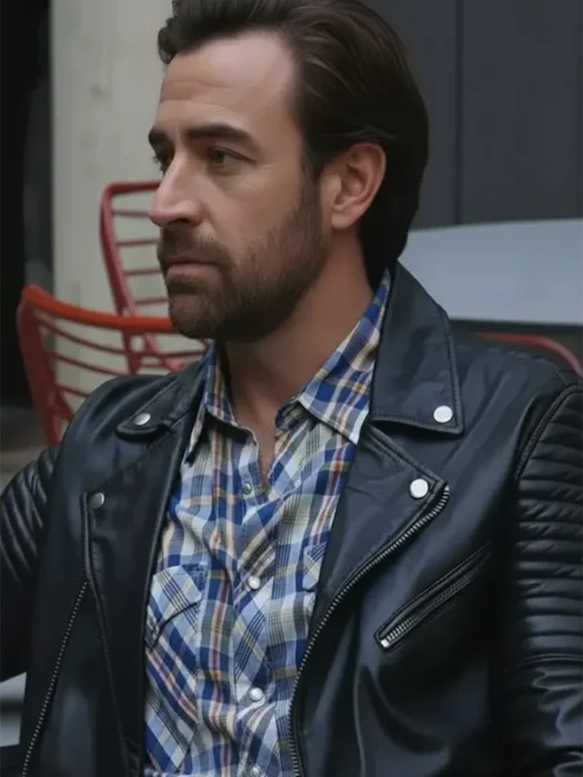 Remi Carter Home and Away Black Biker Jacket