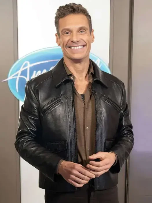 Ryan Seacrest American Idol Leather Jacket
