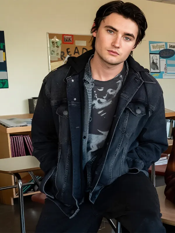 School Spirits Xavier Baxter Denim Jacket