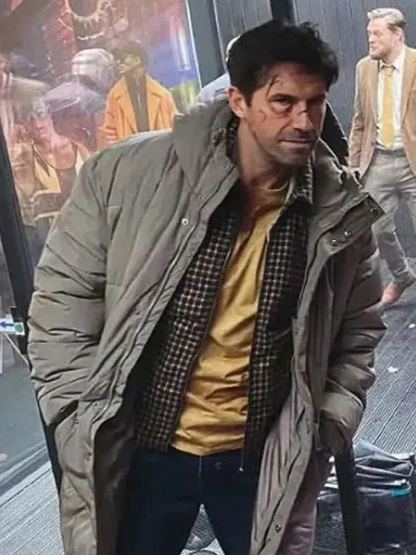Scott Adkins Reckless Puffer Coat