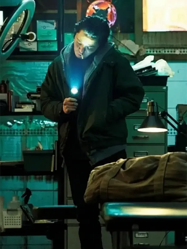 Seok Goo Urban Green Statement Jacket