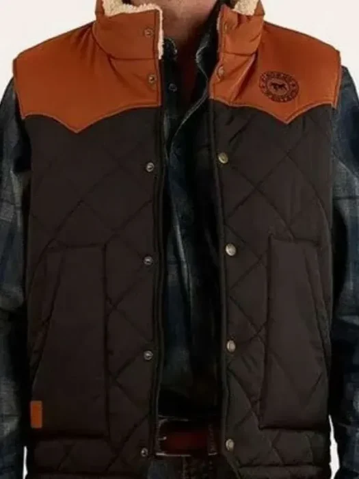 Shane Withington Home and Away Quilted Vest